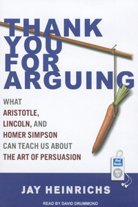Thank You for Arguing
