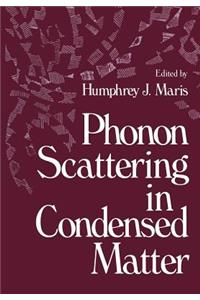 Phonon Scattering in Condensed Matter
