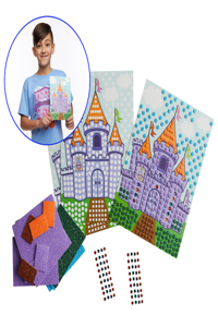 Vacation Bible School (Vbs) 2020 Knights of North Castle Mosaic Castle Scene (Pkg of 12)