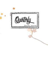 Bullet Journal: Dot Grid, Spring Fall Cover Notebook, 8
