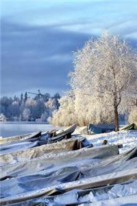 A Dusting of Snow on Fishing Boats in Finland Journal