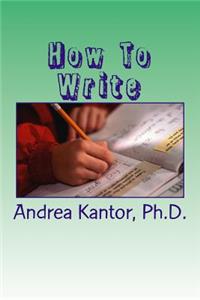 How To Write