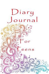 Diary Journal For Teens