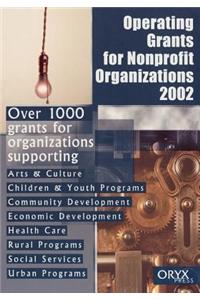 Operating Grants for Nonprofit Organizations: 2002