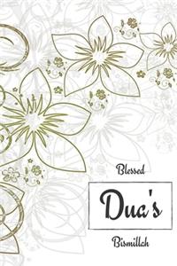 Blessed Dua's Bismillah notebook/journal/diary perfect A5 size