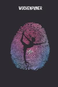 Wochenplaner mit Yoga als DNA Fingerabdruck