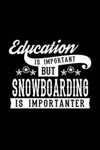 Education Is Important But Snowboarding Is Importanter