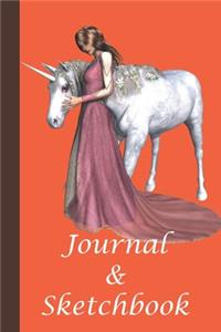 Unicorn Journal to sketch and doodle