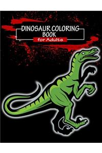 Dinosaur Coloring Book for Adults