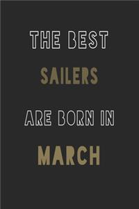 The Best Sailers are Born in March journal