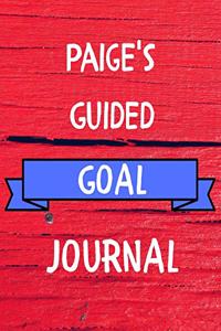 Paige's Guided Goal Journal