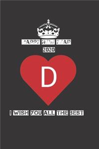 Happy new year 2020 I Wish you all the best D