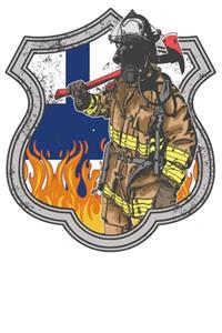 Finnland Feuerwehrmann