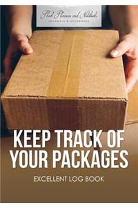 Keep Track of Your Packages Excellent Log Book