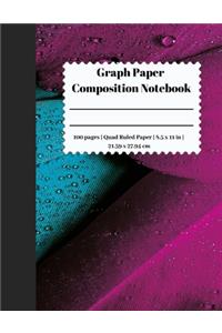 Graph Paper Composition Notebook