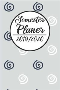 Semester Planer 2019 / 2020