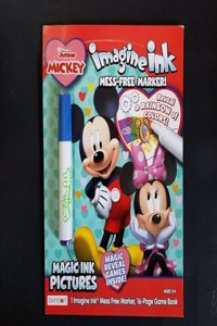 DJ Mickey Imagine Ink Magic Ink Coloring Book