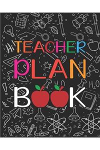 Teacher Plan Book: Teacher Appreciation Notebook Or Journal