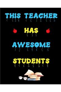 This teacher has awesome students