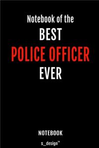 Notebook for Police Officers / Police Officer