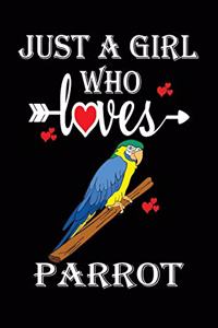 Just a Girl Who Loves Parrot