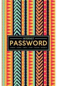 Internet Password Logbook - Journal - Libreta - Cahier - Taccuino - Notizbuch