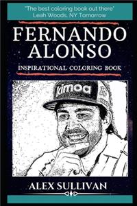 Fernando Alonso Inspirational Coloring Book