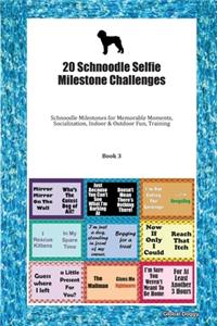 20 Schnoodle Selfie Milestone Challenges