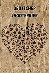 Deutscher Jagdterrier Notizbuch für Hundehalter