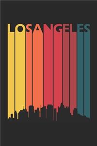 Vintage Los Angeles Notebook - Los Angeles Gift - Vintage Los Angeles Pride Journal - Los Angeles Travel Diary for Friends And Family