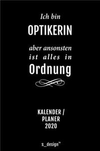 Kalender 2020 für Augen-Optiker / Optiker / Optikerin