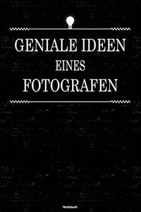 Geniale Ideen eines Fotografen Notizbuch