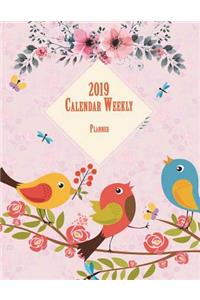 2019 Calendar Weekly Planner