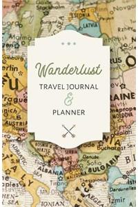 Wanderlust Travel Journal and Planner