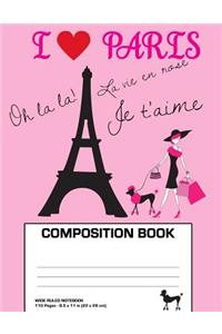 Paris Composition Book