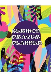 Sermon Prayer Planner