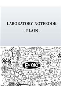 Laboratory Notebook - Plain -