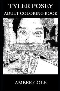 Tyler Posey Adult Coloring Book