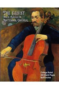 The Cellist - Paul Gauguin - Notebook/Journal