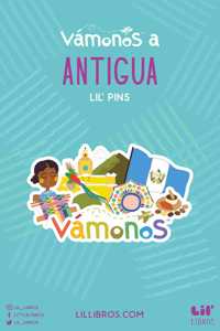 Vámonos: Antigua Enamel Pin