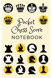 Pocket Chess Score Notebook