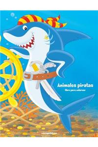 Animales piratas libro para colorear 1