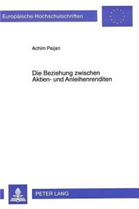 Die Beziehung Zwischen Aktien- Und Anleihenrenditen