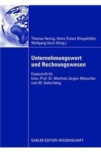 Unternehmungswert und Rechnungswesen