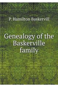 Genealogy of the Baskerville Family