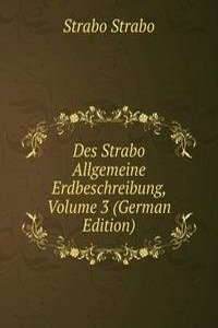 Des Strabo Allgemeine Erdbeschreibung, Volume 3 (German Edition)