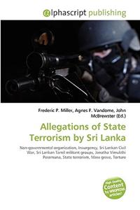 Allegations of State Terrorism by Sri Lanka