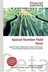 Special Number Field Sieve