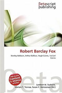 Robert Barclay Fox