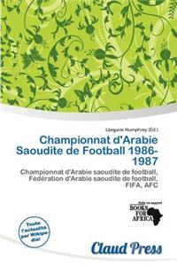Championnat D'Arabie Saoudite de Football 1986-1987